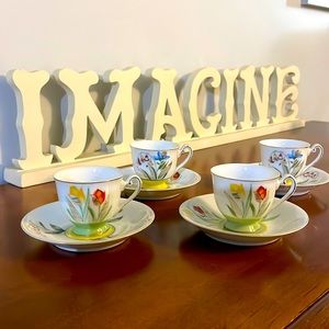 Demitasse Cups - Set of 4